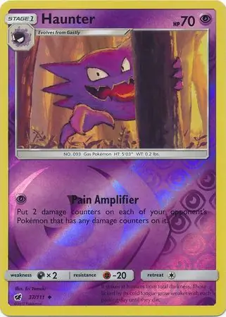 Haunter Reverse Holo 37