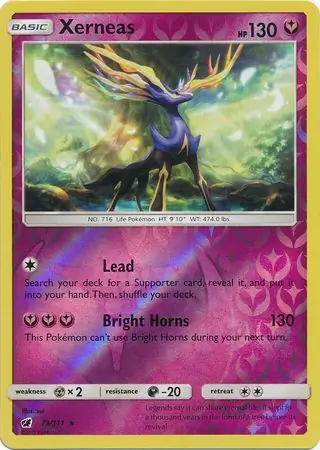 Xerneas Reverse Holo 73