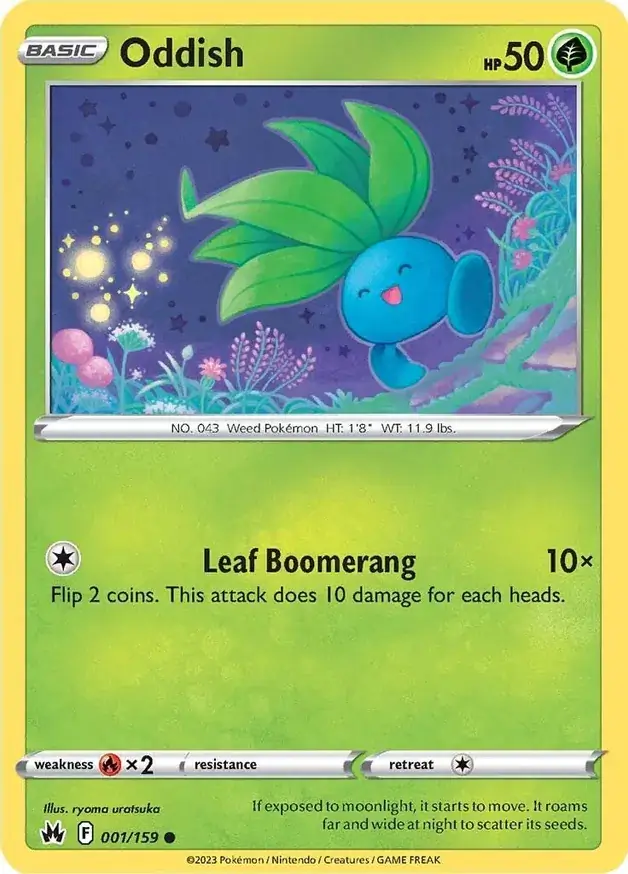 Oddish 001 Normal