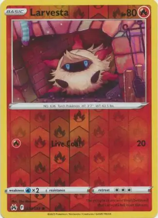 Larvesta Reverse Holo 024 Normal