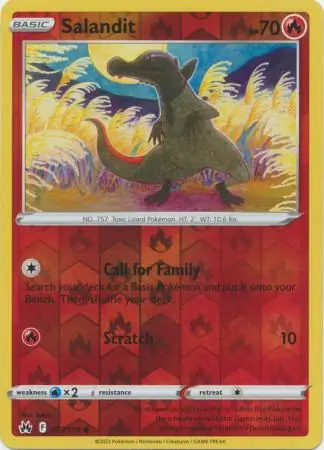 Salandit Reverse Holo 027 Normal