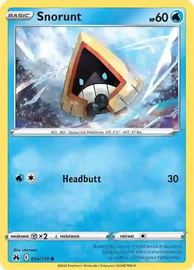 Snorunt 034 Normal