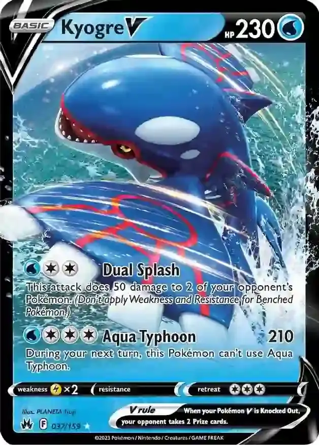 Kyogre V 037 Normal