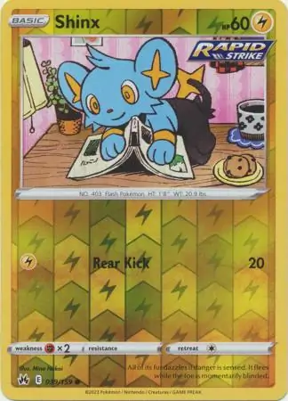 Shinx Reverse Holo 039 Normal