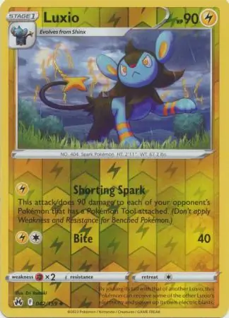 Luxio Reverse Holo 042