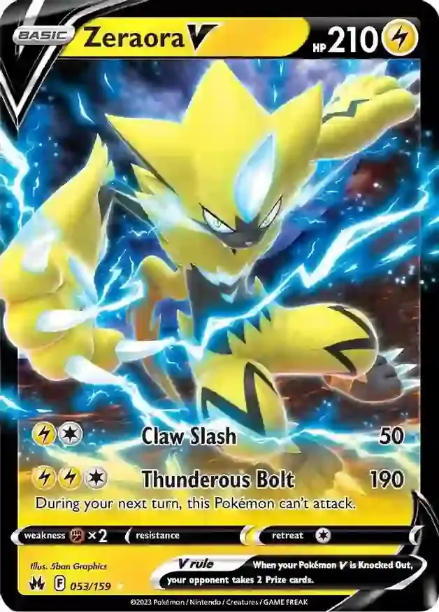 Zeraora V 053 Normal