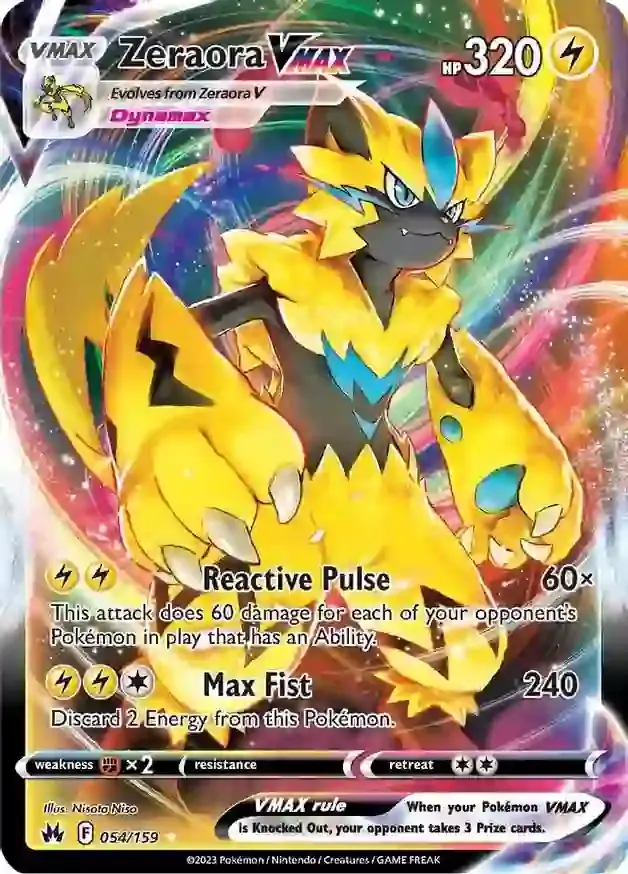 Zeraora VMAX 054 Normal