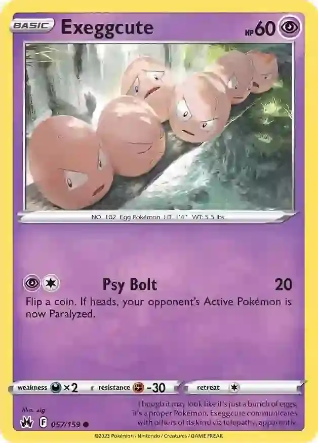 Exeggcute 057 Normal