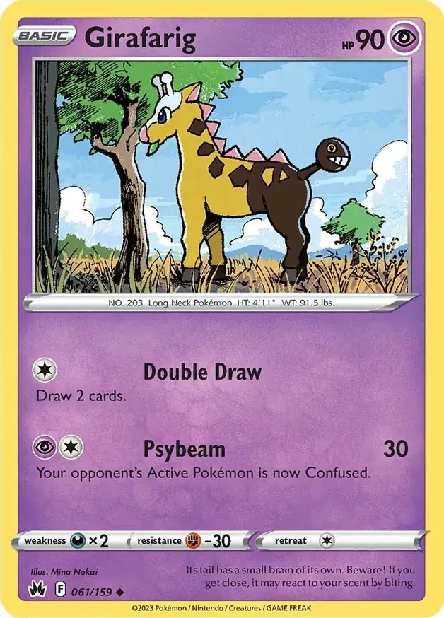 Girafarig 061 Normal