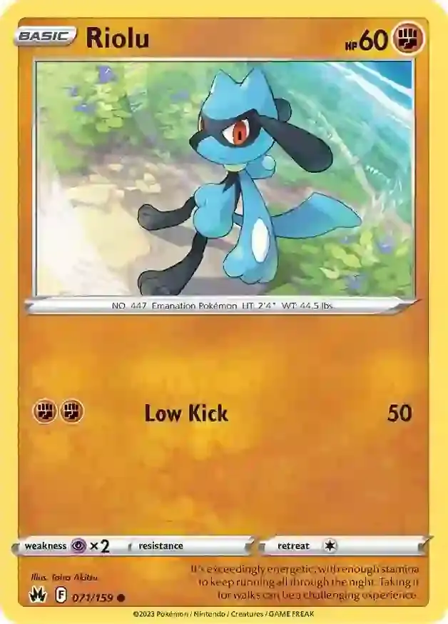 Riolu 071 Normal