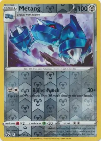 Metang Reverse Holo 090 Normal
