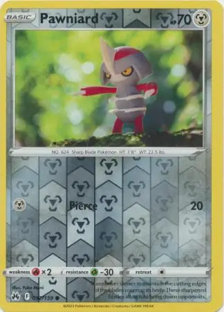 Pawniard Reverse Holo 092 Normal