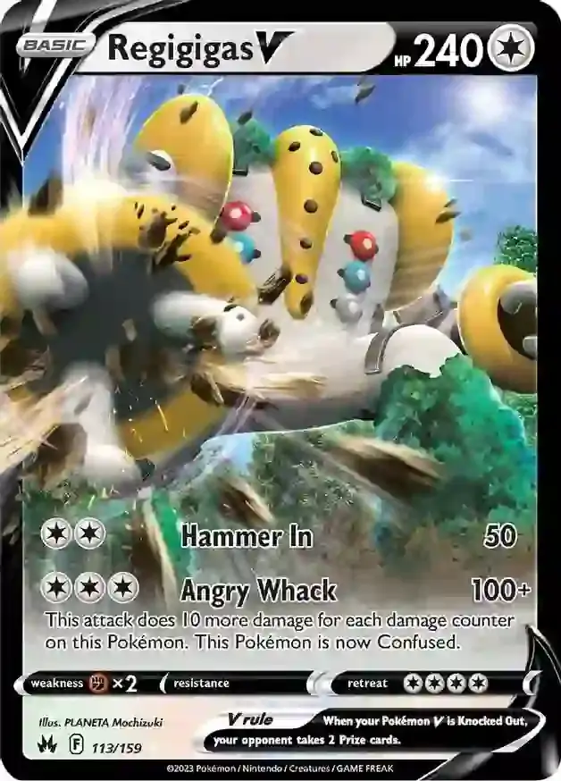 Regigigas V 113 Normal