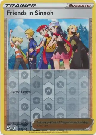 Friends in Sinnoh Reverse Holo 131 Normal