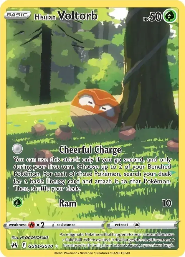 Hisuian Voltorb GG01 Normal