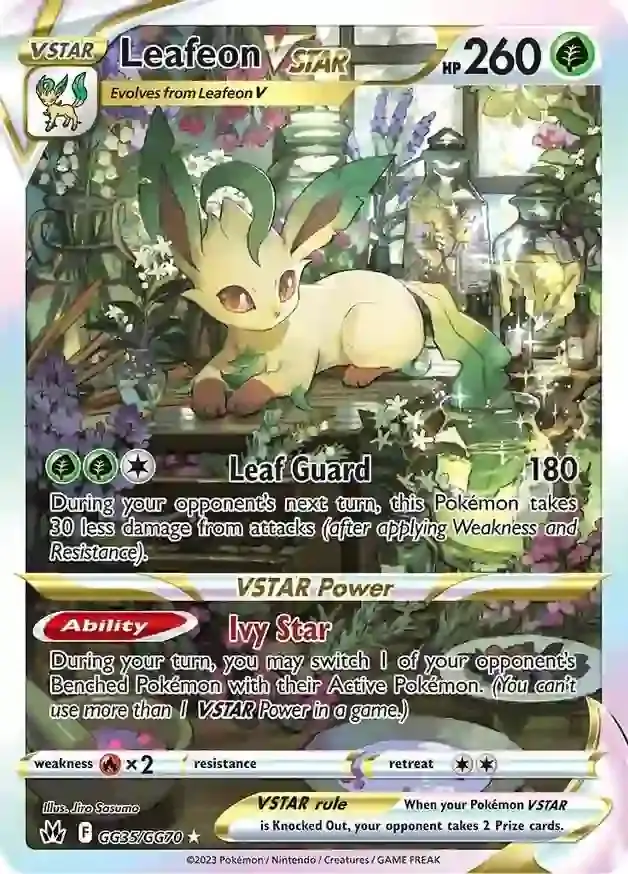 Leafeon VSTAR GG35 Normal