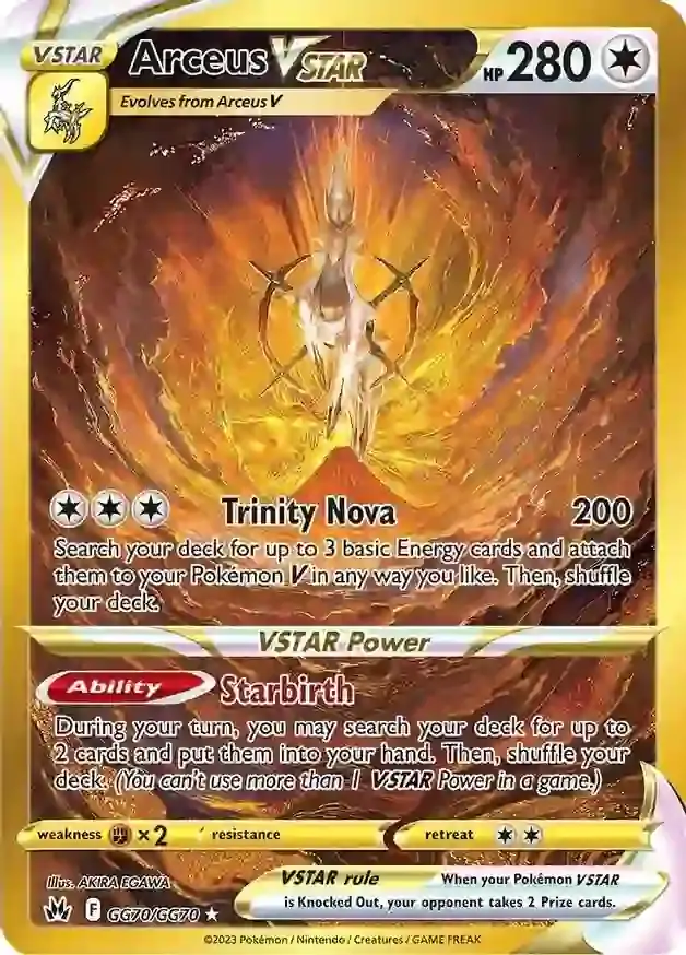 Arceus VSTAR GG70 Normal