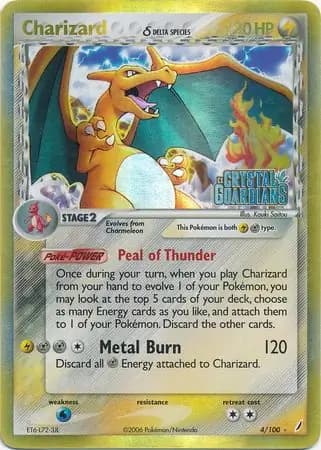 Charizard Reverse Holo 4 Normal