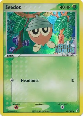 Seedot Reverse Holo 60