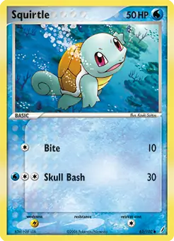 Squirtle 63 Normal