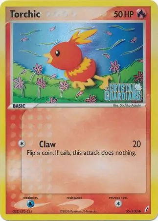 Torchic Reverse Holo 65 Normal