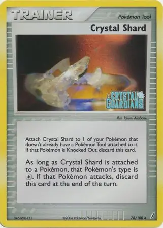 Crystal Shard Reverse Holo 76 Normal