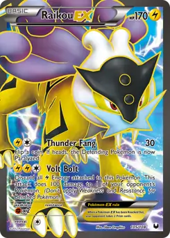 Full Art Raikou EX 105
