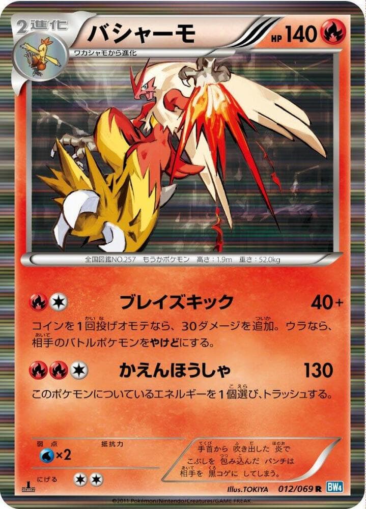 Blaziken 12 Unlimited holo