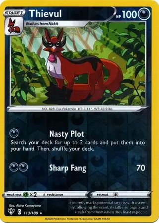 Thievul Reverse Holo 113