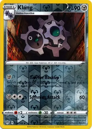 Klang Reverse Holo 126 Normal