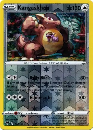 Kangaskhan Reverse Holo 133 Normal