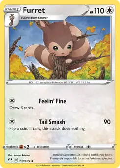 Furret 136 Normal