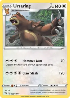 Ursaring 139 Normal