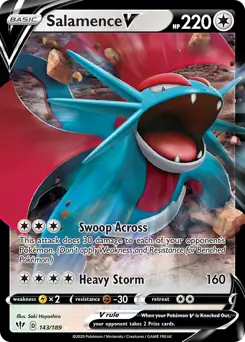Salamence V 143 Normal