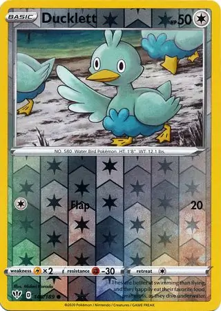 Ducklett Reverse Holo 148 Normal