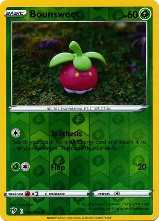 Bounsweet Reverse Holo 014 Normal