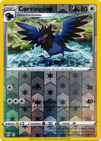 Corvisquire Reverse Holo 155 Normal