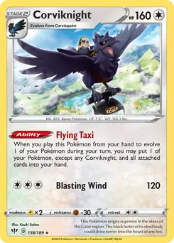Corviknight 156 Normal