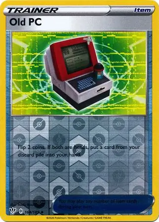 Old PC Reverse Holo 164 Normal