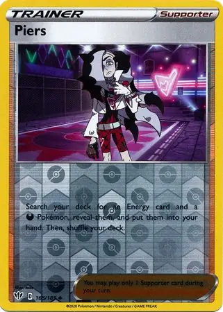 Piers Reverse Holo 165 Normal