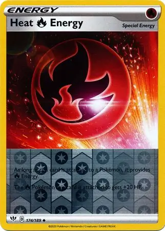 Heat R Energy Reverse Holo 174 Normal