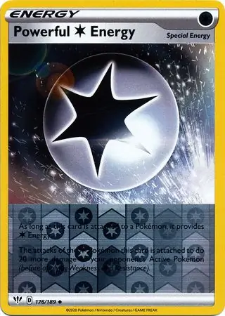 Powerful C Energy Reverse Holo 176 Normal
