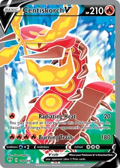 Full Art Centiskorch V 179 Normal
