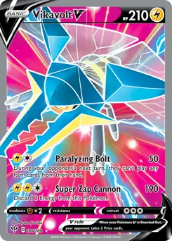 Full Art Vikavolt V 180 Normal