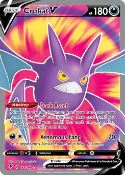 Full Art Crobat V 182 Normal