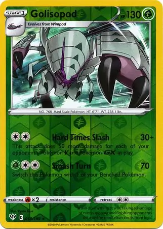 Golisopod Reverse Holo 018 Normal