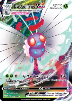 Butterfree VMAX 002 Normal