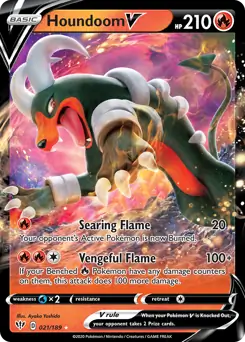 Houndoom V 021 Normal