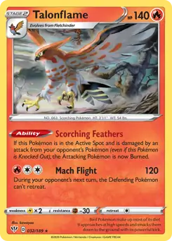 Talonflame 032 Normal