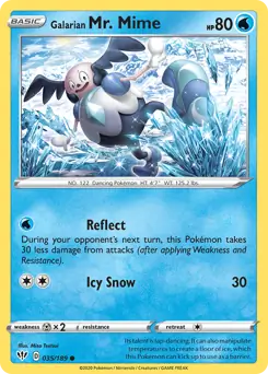 Galarian Mr. Mime 035 Normal